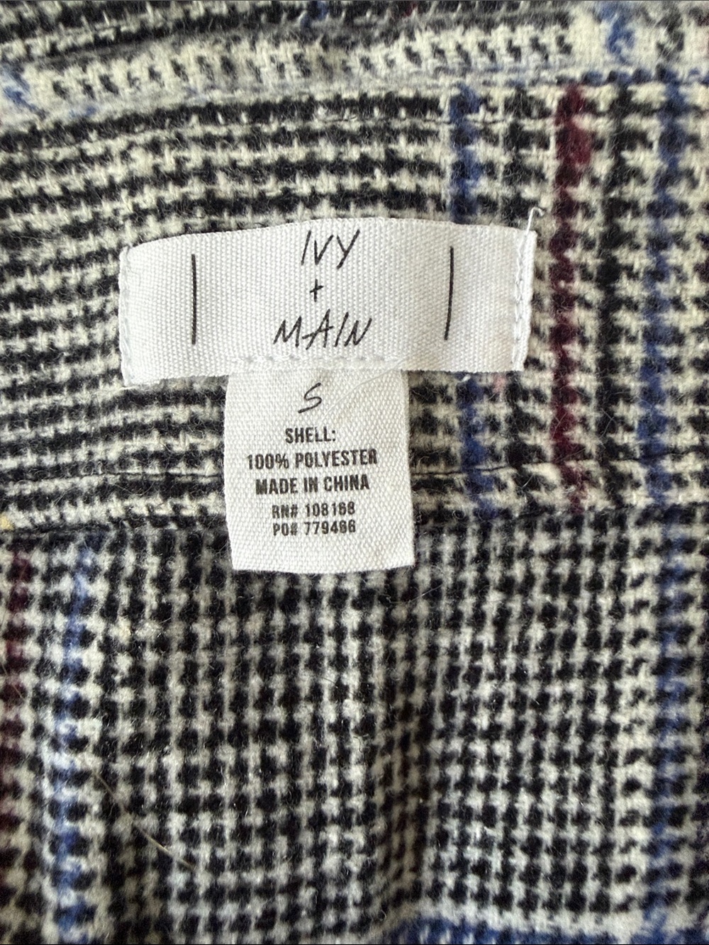 Ivy and Main Button-Front Plaid Mini Skirt - Picture 6 of 6